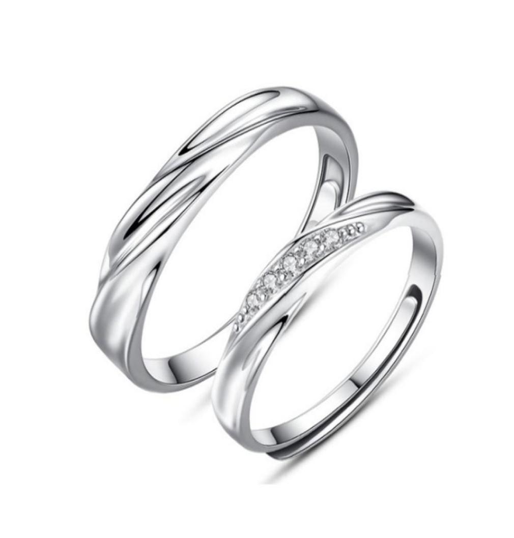 Fine Silver 925 Sterling Silver Women Engagement Ring Anniversary Man Wedding Band Open Adjustable Couple Rings4135748
Fine Silver 925 Sterling Silver Women Engagement Ring Anniversary Man Wedding Band Open Adjustable Couple Rings4135748