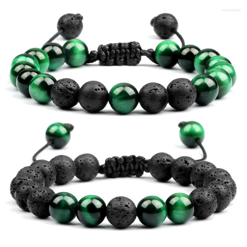 Strand Fashion Colorful Tiger Eye Beads Bracelet Women Natural Black Lava Stone Men Bangle Couples Friendship Handmade Jewelry
Strand Fashion Colorful Tiger Eye Beads Bracelet Women Natural Black Lava Stone Men Bangle Couples Friendship Handmade Jewelry
