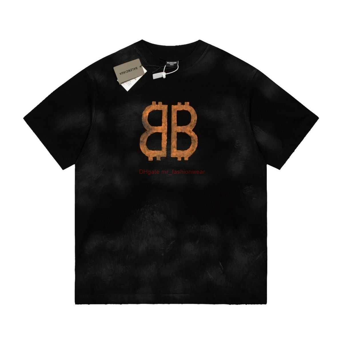 Designer Fashion Clothing French Paris BB Luxury TShirt Tees Paris 2023ss Distressed Orange Double b Short Sleeved Tshirt with Special Dirty Craftsmanship for Both, Old black
Designer Fashion Clothing French Paris BB Luxury TShirt Tees Paris 2023ss Distressed Orange Double b Short Sleeved Tshirt with Special Dirty Craftsmanship for Both, Old black