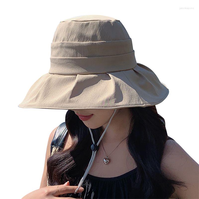 Berets Fisherman Cap Sun Hat Portable Wide Outdoor Brim Protection Comfortable Hats Summer Breathable Solid Color Simple Caps, Khaki
Berets Fisherman Cap Sun Hat Portable Wide Outdoor Brim Protection Comfortable Hats Summer Breathable Solid Color Simple Caps, Khaki