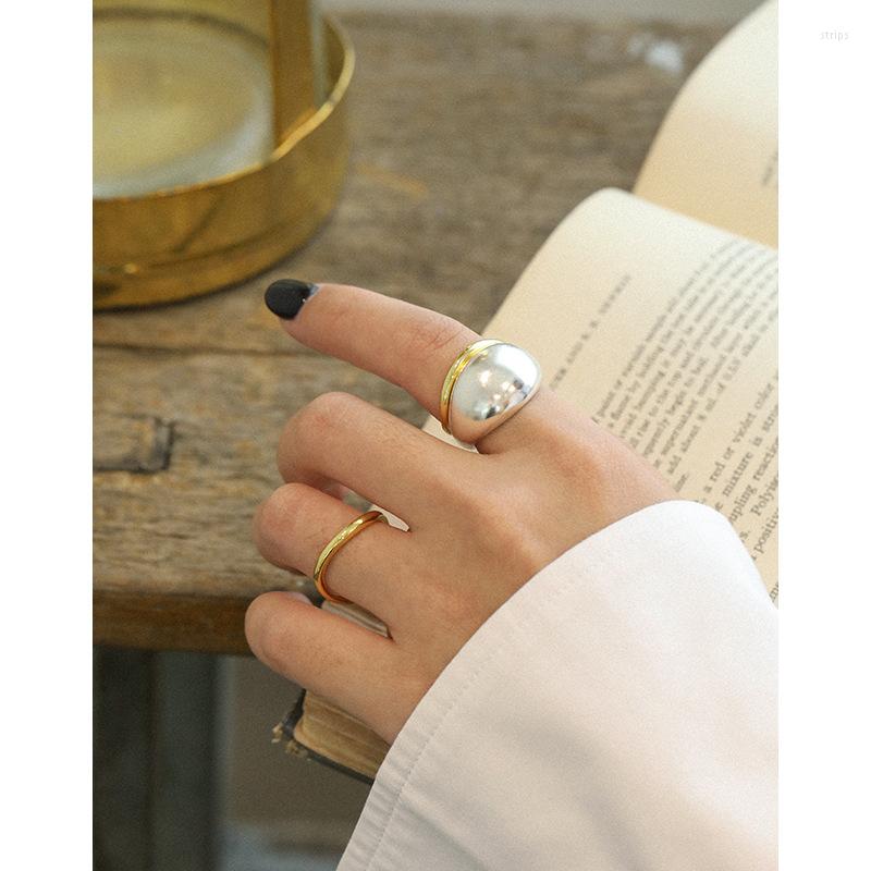 Cluster Rings Real 925 Sterling Silver Minimalist Wave Wide Opening Ring For Fashion Women Party Elegant Lines OL Fine Jewelry Gift
Cluster Rings Real 925 Sterling Silver Minimalist Wave Wide Opening Ring For Fashion Women Party Elegant Lines OL Fine Jewelry Gift
