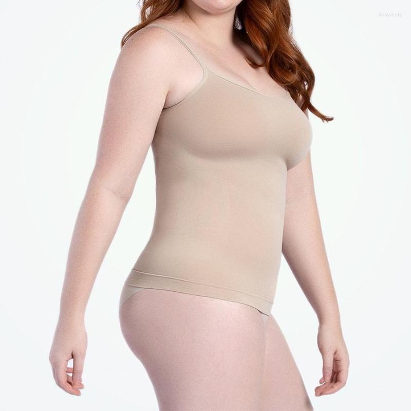 Women's Shapers SH-2023 High Quality Women Cami Adjustable Straps Seamless Camisole Comfort Female Body Control Scoop Neck Tanks, White
Women's Shapers SH-2023 High Quality Women Cami Adjustable Straps Seamless Camisole Comfort Female Body Control Scoop Neck Tanks, White