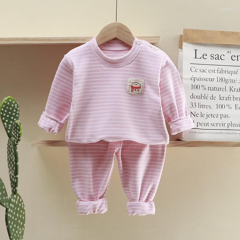 Clothing Sets 6m To 4-year-old Girls Underwear Set Long Sleeved Pajamas Casual Cotton Striped Kids 2 Piece Toddler Infant Costume Outfits, P4
Clothing Sets 6m To 4-year-old Girls Underwear Set Long Sleeved Pajamas Casual Cotton Striped Kids 2 Piece Toddler Infant Costume Outfits, P4