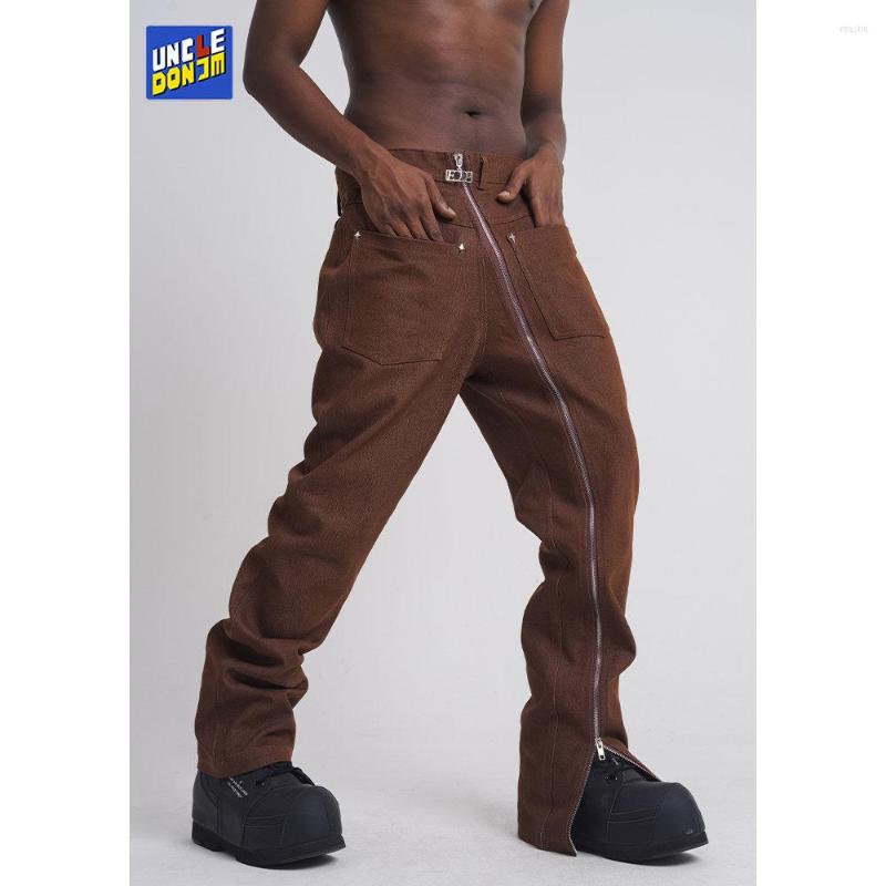 Men's Jeans Vibe Style Clean Fit Casual For Men Long Zipper Design Denim Trousers Y2k Hombre Pantolon Vintage Cargo, Khaki
Men's Jeans Vibe Style Clean Fit Casual For Men Long Zipper Design Denim Trousers Y2k Hombre Pantolon Vintage Cargo, Khaki
