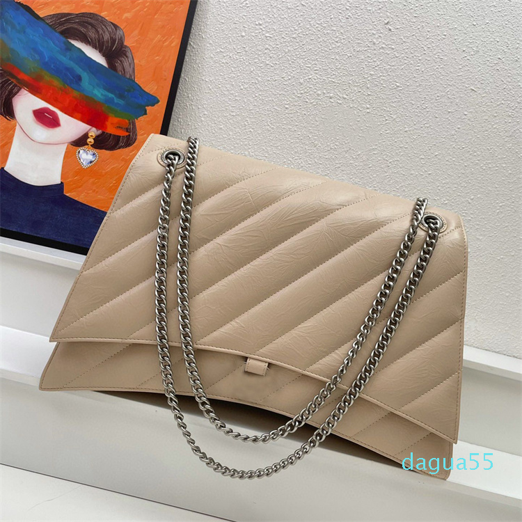 Newset Luxury Designer Arch Bridge Shoulder Bag Leather Cross Bags Women Handbag large space Crossbody Motorcycle Bag Flap Chain Handbags Fashion Half Moon 40cm, Khaki
Newset Luxury Designer Arch Bridge Shoulder Bag Leather Cross Bags Women Handbag large space Crossbody Motorcycle Bag Flap Chain Handbags Fashion Half Moon 40cm, Khaki