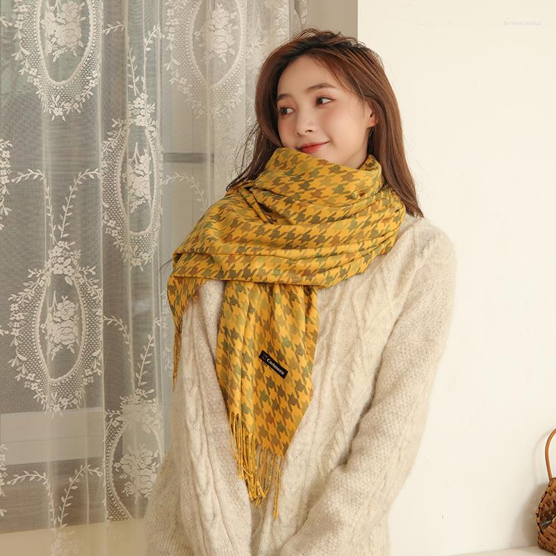 Scarves Winter Two Sides Pashmina Scarf Female Luxury Imitation Cashmere Plaid Shawl Wraps Warm Tassels Bufandas Echarpe For Women 2023
Scarves Winter Two Sides Pashmina Scarf Female Luxury Imitation Cashmere Plaid Shawl Wraps Warm Tassels Bufandas Echarpe For Women 2023