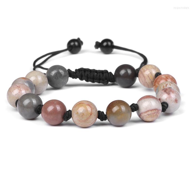 Strand Colorful Picture Stone Braid Bracelet 8mm Natural Bracelets Handmade Healing Yoga For Men Women Girl Jewelry Gift
Strand Colorful Picture Stone Braid Bracelet 8mm Natural Bracelets Handmade Healing Yoga For Men Women Girl Jewelry Gift