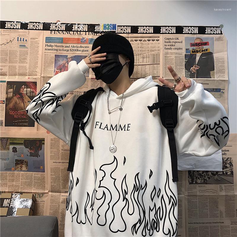 Women's Hoodies Retro Flame Print Women Autumn Casual Oversized Long Sleeve Pullovers Tops Korean Style Harajuku Unisex Loose Sweatshirt, Black
Women's Hoodies Retro Flame Print Women Autumn Casual Oversized Long Sleeve Pullovers Tops Korean Style Harajuku Unisex Loose Sweatshirt, Black