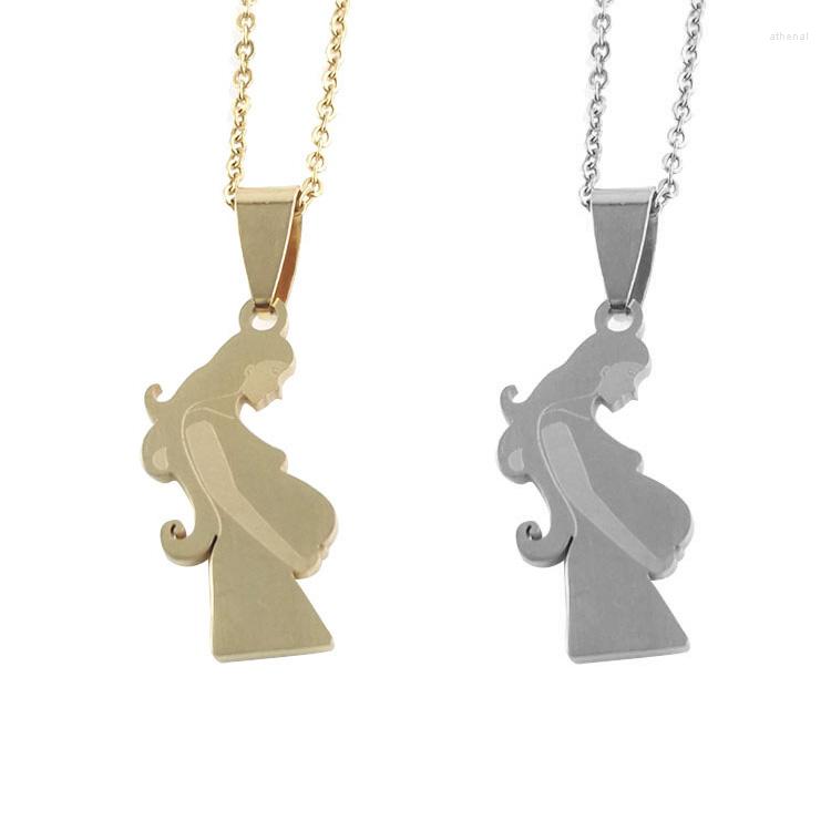 Pendant Necklaces 1pcs Gold Silver Color Family Baby Pregnant Mother Maternal Love Stainless Steel Women Girl Custom Necklace Jewelry Gift
Pendant Necklaces 1pcs Gold Silver Color Family Baby Pregnant Mother Maternal Love Stainless Steel Women Girl Custom Necklace Jewelry Gift