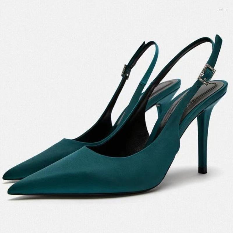 Dress Shoes Women's Slingbacks Summer Sexy Pionted Toe High Heel Party Office Ladies Stilettos Female Pumps, Blue
Dress Shoes Women's Slingbacks Summer Sexy Pionted Toe High Heel Party Office Ladies Stilettos Female Pumps, Blue