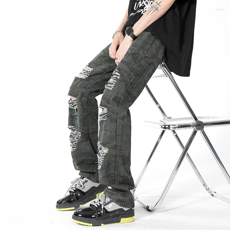 Men's Jeans Men's Y2k Style Destroyed Pants Fashion Ripped Oversize Hip Hop Denim Trousers Loose Fit Distressed Bottoms Camouflage
Men's Jeans Men's Y2k Style Destroyed Pants Fashion Ripped Oversize Hip Hop Denim Trousers Loose Fit Distressed Bottoms Camouflage