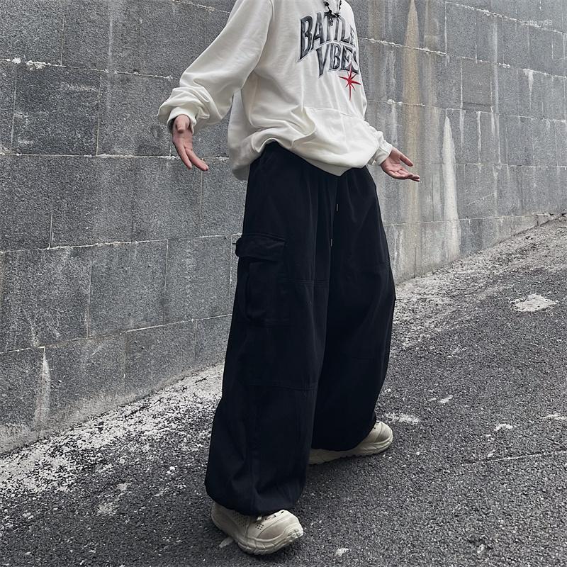 Men's Pants GODLIKEU Cargo Men's Casual Big Pocket Baggy Wide-leg Male Elastic Waist, Black
Men's Pants GODLIKEU Cargo Men's Casual Big Pocket Baggy Wide-leg Male Elastic Waist, Black