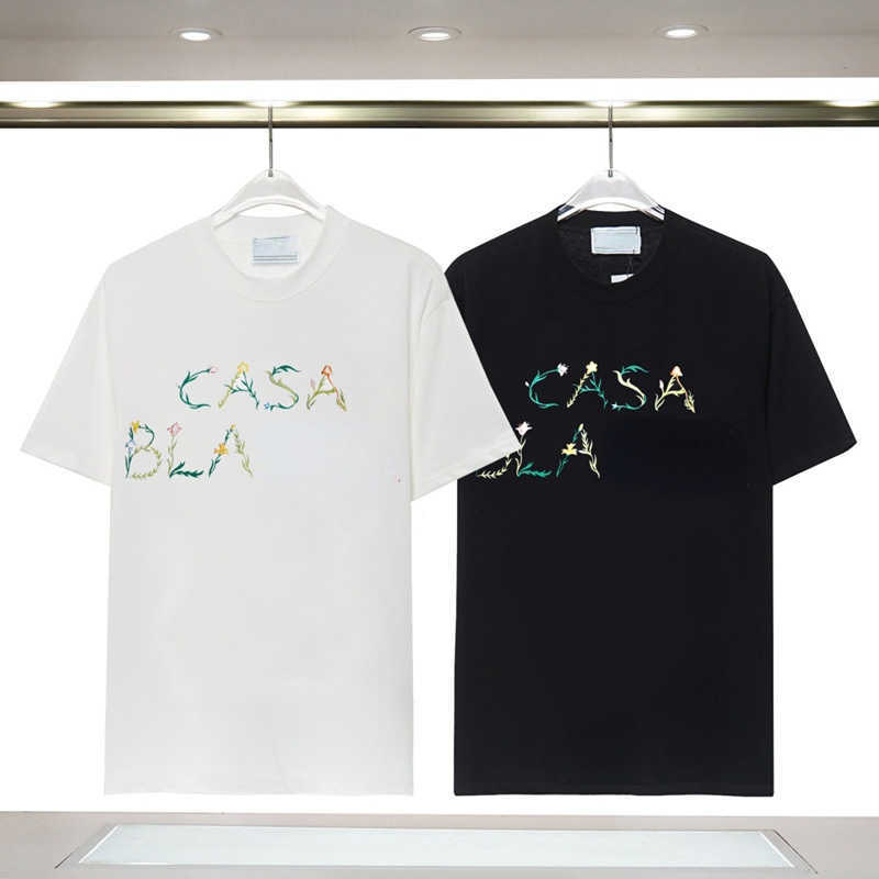 Fashion sweatshirt men women casabl designer t shirt round neck pullover tee 3d printing mens short sleeved t shirts couple pure cotton tshirt, White
Fashion sweatshirt men women casabl designer t shirt round neck pullover tee 3d printing mens short sleeved t shirts couple pure cotton tshirt, White