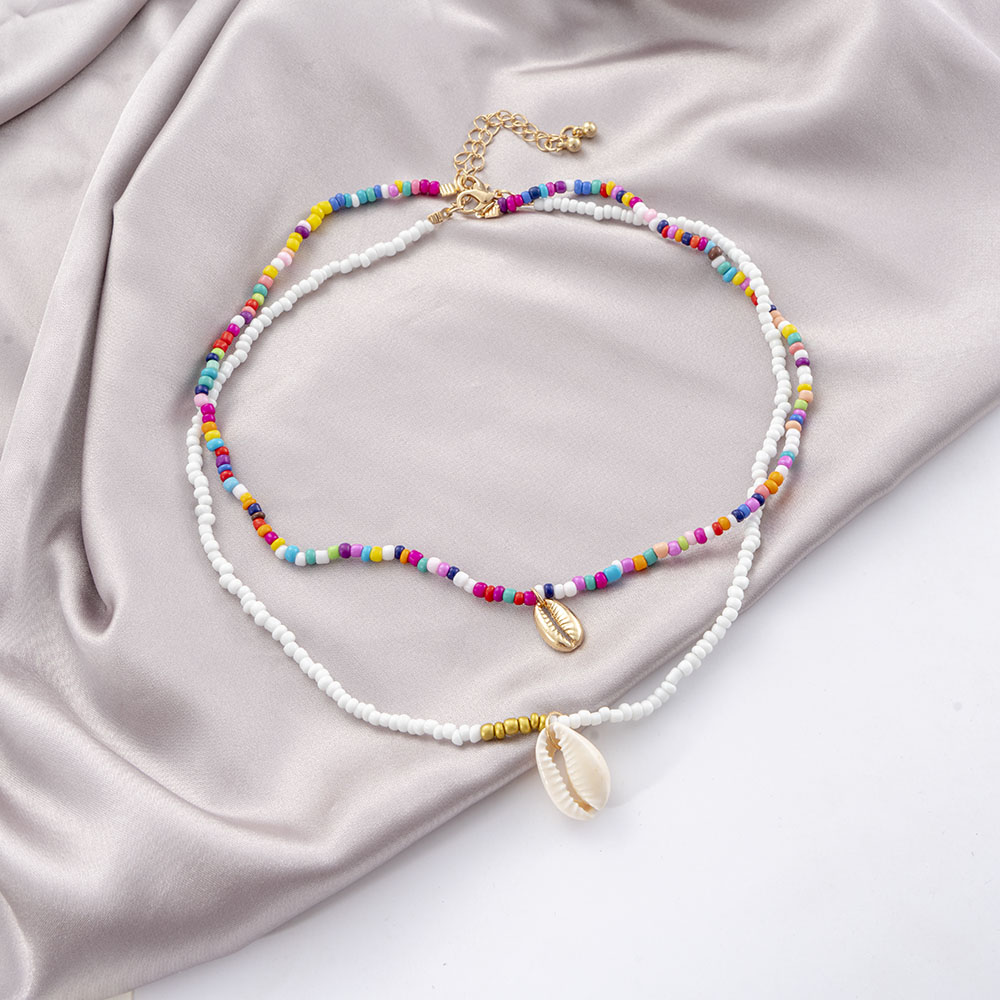 2 Pcs Custom Shell Pendant Necklace for Women Choker Goth Aesthetic Boho Vintage Collier Femme Fashion Summer Gothic Jewelry
2 Pcs Custom Shell Pendant Necklace for Women Choker Goth Aesthetic Boho Vintage Collier Femme Fashion Summer Gothic Jewelry
