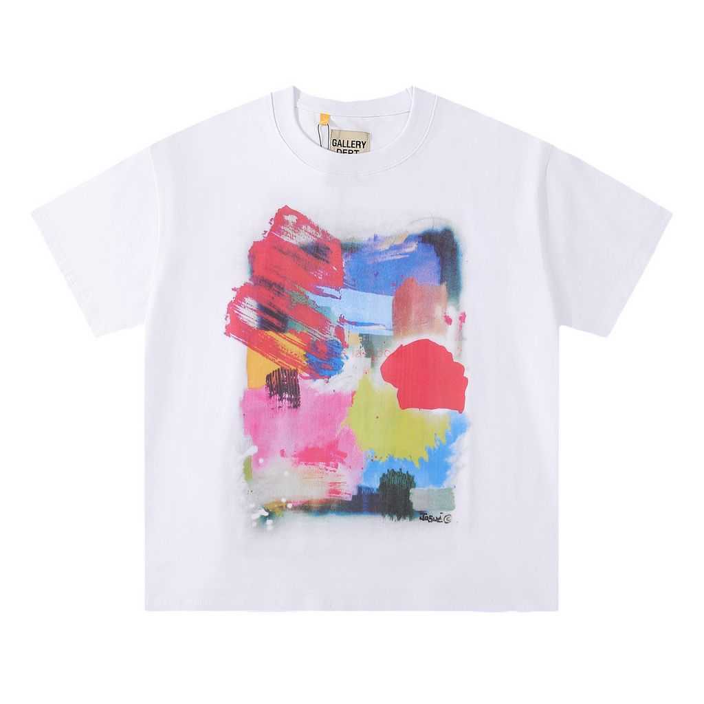 Designer Fashion Clothing Tees Tshirt Galleryes Depts Painted Graffiti Watercolor Ink Printing Short Sleeved Mens High Street Casual Loose Tshirt Women Luxury Cas, White
Designer Fashion Clothing Tees Tshirt Galleryes Depts Painted Graffiti Watercolor Ink Printing Short Sleeved Mens High Street Casual Loose Tshirt Women Luxury Cas, White