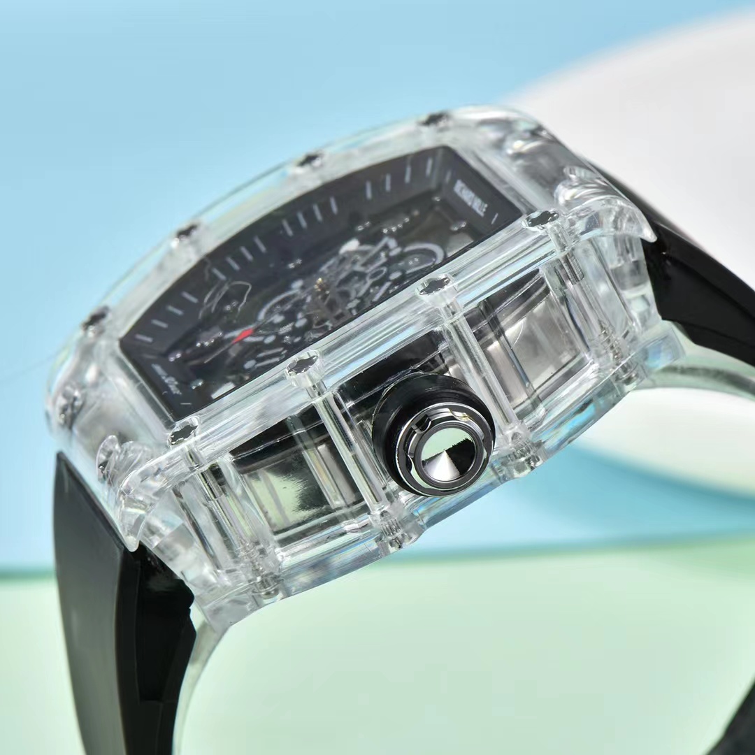 2023 New Top Luxury Mens Watches Quartz Chronograph Swiss Mens Wristwatch Iced Out Hip Hop Rubber Strap Sport Men Watch Male watches
2023 New Top Luxury Mens Watches Quartz Chronograph Swiss Mens Wristwatch Iced Out Hip Hop Rubber Strap Sport Men Watch Male watches
