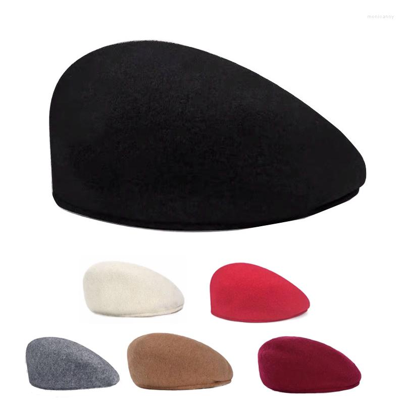 Berets Unisex Beret Solid Color Wool Artist Beanie Hat Men Women British Retro Anti-wear Forward Hats Embroidered Sboy Cap, Beige
Berets Unisex Beret Solid Color Wool Artist Beanie Hat Men Women British Retro Anti-wear Forward Hats Embroidered Sboy Cap, Beige