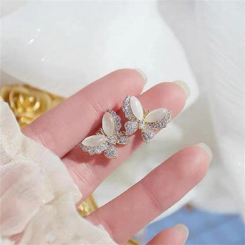 Stud Earrings Elegant Opal Shiny Zircon Small Korean Fashion Jewelry Women Work Or Party Accessories Girls Gifts
Stud Earrings Elegant Opal Shiny Zircon Small Korean Fashion Jewelry Women Work Or Party Accessories Girls Gifts