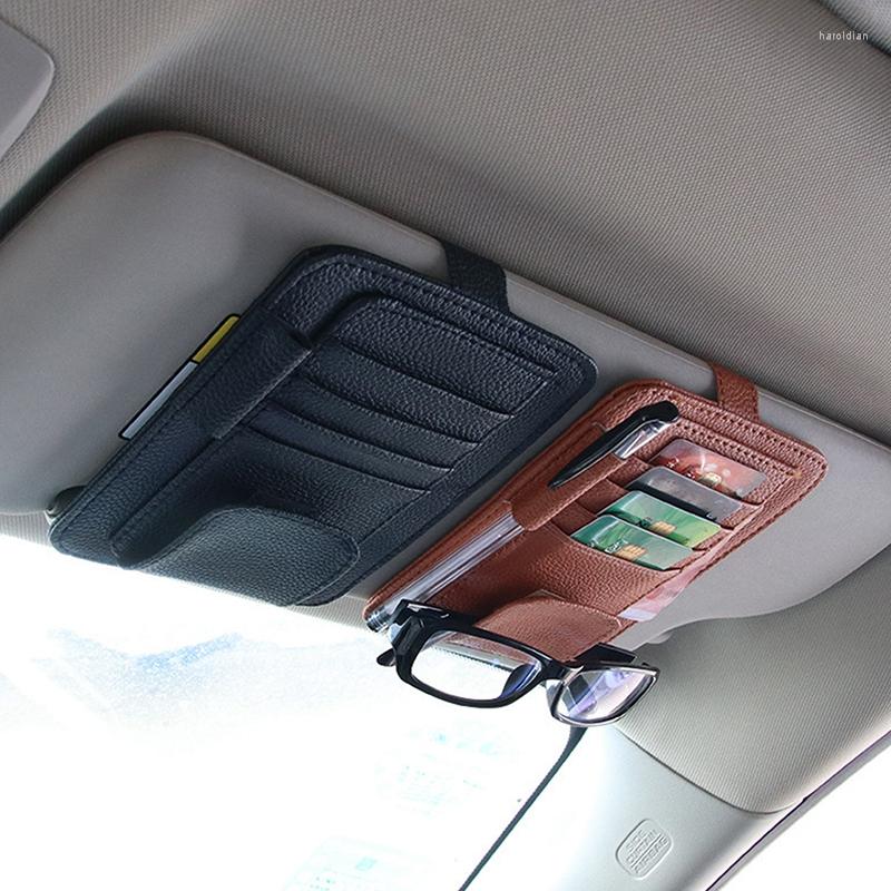 Interior Accessories Car Sun Visor Card Pen Bill Organizer Universal Auto Leather Holder Glasses Storage
Interior Accessories Car Sun Visor Card Pen Bill Organizer Universal Auto Leather Holder Glasses Storage