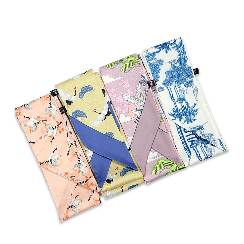 Scarves 2023 Summer 160 7 Chinese Style Wide Long Silk Scarf Female Stripe Wrist Tie Hair Ribbon Bag Belt For Women
Scarves 2023 Summer 160 7 Chinese Style Wide Long Silk Scarf Female Stripe Wrist Tie Hair Ribbon Bag Belt For Women
