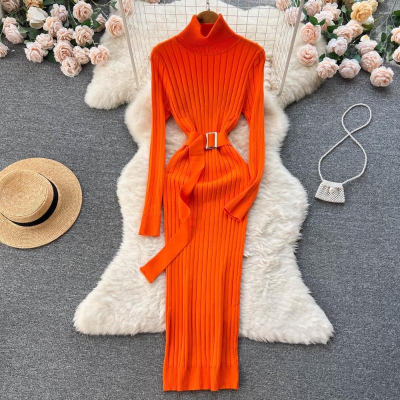 Casual Dresses Vintage Slim Turtleneck Autumn Bodycon Knitted Cotton Sweater Long Dress Bandage Winter Party Women Warm Office Sheath, Black
Casual Dresses Vintage Slim Turtleneck Autumn Bodycon Knitted Cotton Sweater Long Dress Bandage Winter Party Women Warm Office Sheath, Black