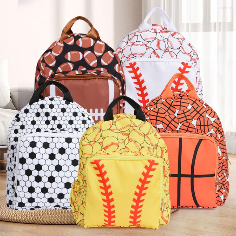 School Bags Fashion Ball Printing Backpacks Large Capacity Casual Versatile Bagpack Personalization Baseball Pattern Durable, Basketball
School Bags Fashion Ball Printing Backpacks Large Capacity Casual Versatile Bagpack Personalization Baseball Pattern Durable, Basketball