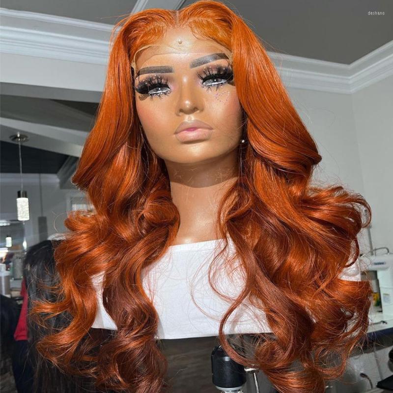 Transparent 13x4 Lace Frontal Wig Ginger Orange Colored Body Wave Human Hair Wigs For Women Pre Plucked T Part Front, Picture shown
Transparent 13x4 Lace Frontal Wig Ginger Orange Colored Body Wave Human Hair Wigs For Women Pre Plucked T Part Front, Picture shown
