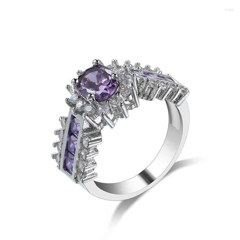 Cluster Rings YaYI Jewelry Fashion Princess Cut Prong Setting Purple Cubic Zirconia Silver Color Engagement Wedding Party Precious
Cluster Rings YaYI Jewelry Fashion Princess Cut Prong Setting Purple Cubic Zirconia Silver Color Engagement Wedding Party Precious