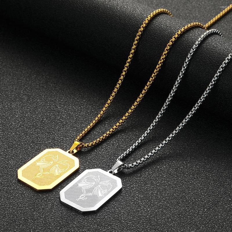 Pendant Necklaces Cxwind Stainless Steel Dragon Man Gold Plated Necklace Silver Pterodactyl Charm
Pendant Necklaces Cxwind Stainless Steel Dragon Man Gold Plated Necklace Silver Pterodactyl Charm