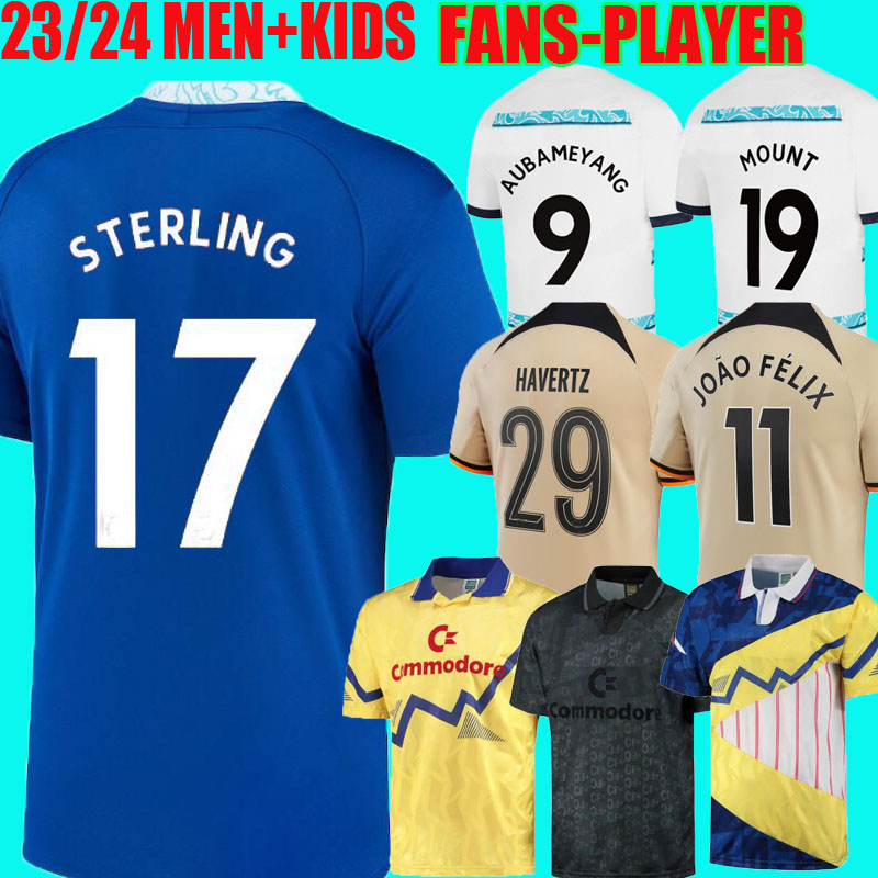 22 23 24 CFC Soccer Jerseys PULISIC MOUNT JOAO FELIX HAVERTZ STERLING 2023 2024 football shirt men kids KOULIBALY uniform T. SILVA CUCURELLA MUDRYK ENZO Mash UP Black, Away
22 23 24 CFC Soccer Jerseys PULISIC MOUNT JOAO FELIX HAVERTZ STERLING 2023 2024 football shirt men kids KOULIBALY uniform T. SILVA CUCURELLA MUDRYK ENZO Mash UP Black, Away