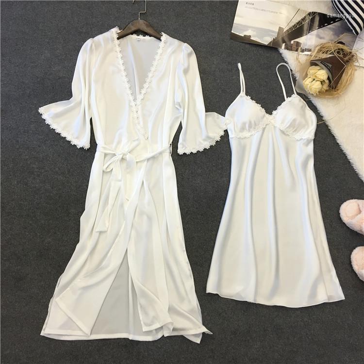 Women's Sleepwear Oversize Silk Chiffon Female Pajamas Ches Pyjamas Sets Women Homedress DZA206
Women's Sleepwear Oversize Silk Chiffon Female Pajamas Ches Pyjamas Sets Women Homedress DZA206