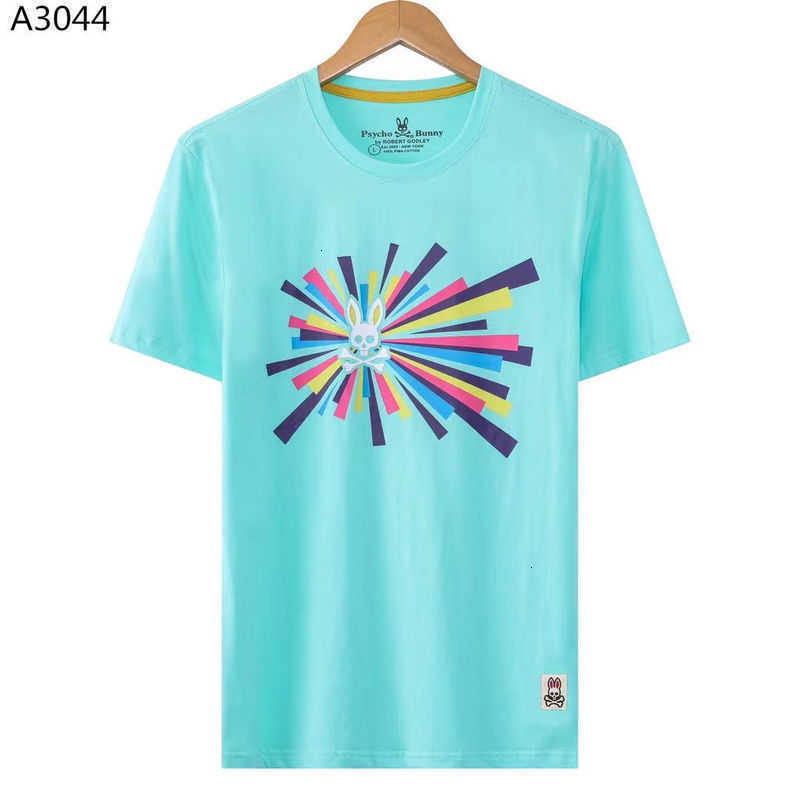 Psycho Bunny 2023 Summer New Short Sleeve T-shirt Fashion Brand Versatile Print Skull Rabbit Pattern Ribbed Pure Cotton Jn6o Mo6b, Black
Psycho Bunny 2023 Summer New Short Sleeve T-shirt Fashion Brand Versatile Print Skull Rabbit Pattern Ribbed Pure Cotton Jn6o Mo6b, Black