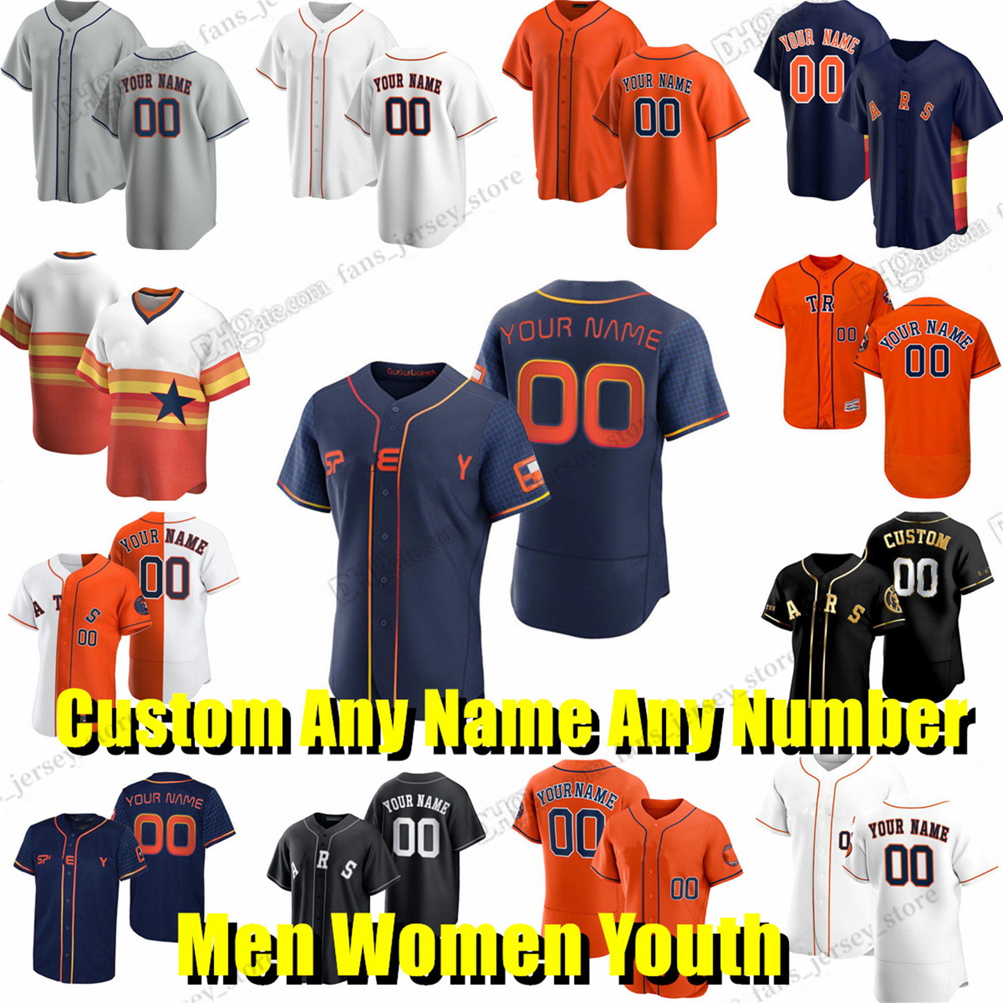 Custom S-6XL Nolan Ryan Altuve Yordan Baseball Jersey Jose Alvarez Alex Bregman Abreu Jose Abreu Hunter Brown Yainer Cristian Javier Martin Maldonado Seth Martinez, As picture (with team name)
Custom S-6XL Nolan Ryan Altuve Yordan Baseball Jersey Jose Alvarez Alex Bregman Abreu Jose Abreu Hunter Brown Yainer Cristian Javier Martin Maldonado Seth Martinez, As picture (with team name)