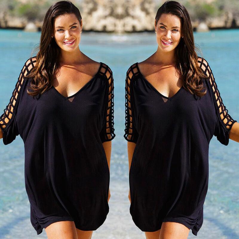 Swimwear Sexy Women Summer Beach Cover Up Beachwear Sarong Hollow Out Summer Female Beach Wear Kaftan Loose Dress Plus Size, Gray
Swimwear Sexy Women Summer Beach Cover Up Beachwear Sarong Hollow Out Summer Female Beach Wear Kaftan Loose Dress Plus Size, Gray