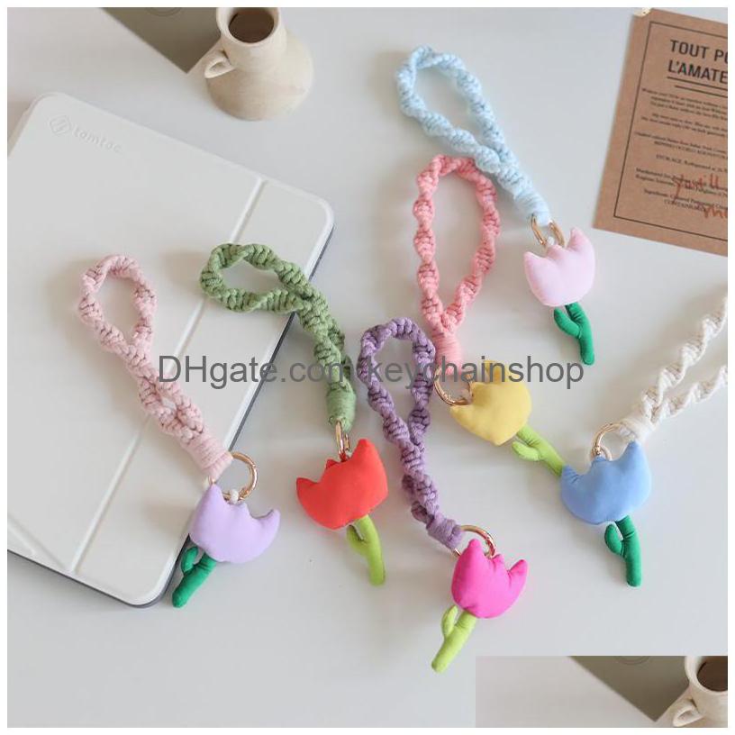 Key Rings 3D Flower Pendant Woven Ring Party Ins Cute Tip Bag Ornaments Accessories Chain Drop Delivery Jewelry Dhgn6
Key Rings 3D Flower Pendant Woven Ring Party Ins Cute Tip Bag Ornaments Accessories Chain Drop Delivery Jewelry Dhgn6