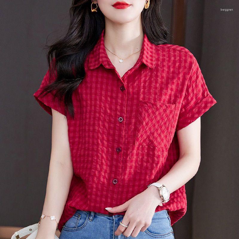 Women's Blouses 2023 Fashion Trend High End Plaid Women's Solid Color Patchwork Pockets Oversized Belly Covering Slimming Single, Green
Women's Blouses 2023 Fashion Trend High End Plaid Women's Solid Color Patchwork Pockets Oversized Belly Covering Slimming Single, Green
