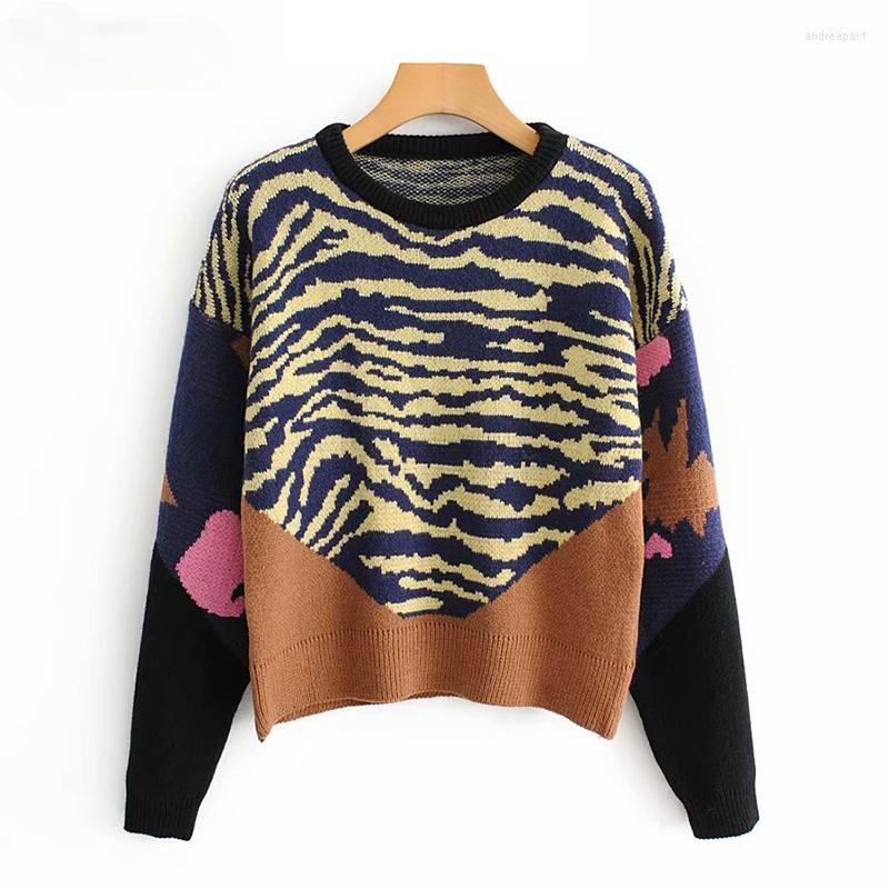 Women's Sweaters Autumn Winter O-neck Loose Knit Warm Jumper Female Long Sleeve Pullover Women Knitted Casual Patchwork Sweater, Yellow
Women's Sweaters Autumn Winter O-neck Loose Knit Warm Jumper Female Long Sleeve Pullover Women Knitted Casual Patchwork Sweater, Yellow