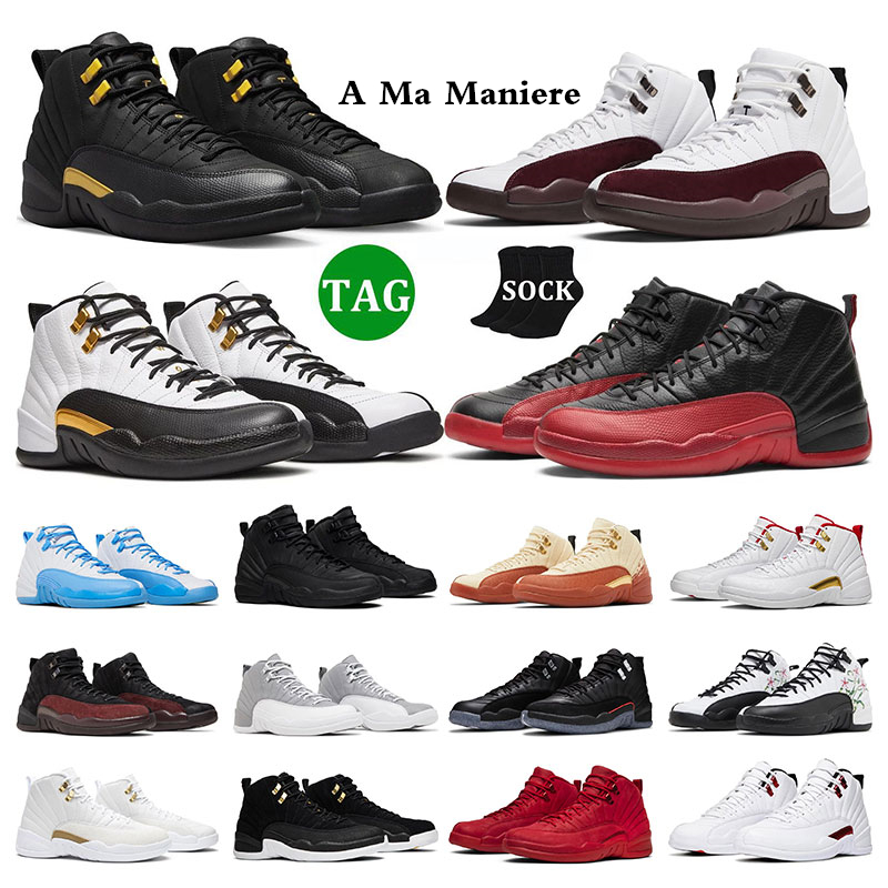 men basketball shoes Jumpman 12 12s sports sneakers A Ma maniere Black Reverse Taxi Utility Flu Game The Master Dark Concord mens trainers size 7-13, 20
men basketball shoes Jumpman 12 12s sports sneakers A Ma maniere Black Reverse Taxi Utility Flu Game The Master Dark Concord mens trainers size 7-13, 20