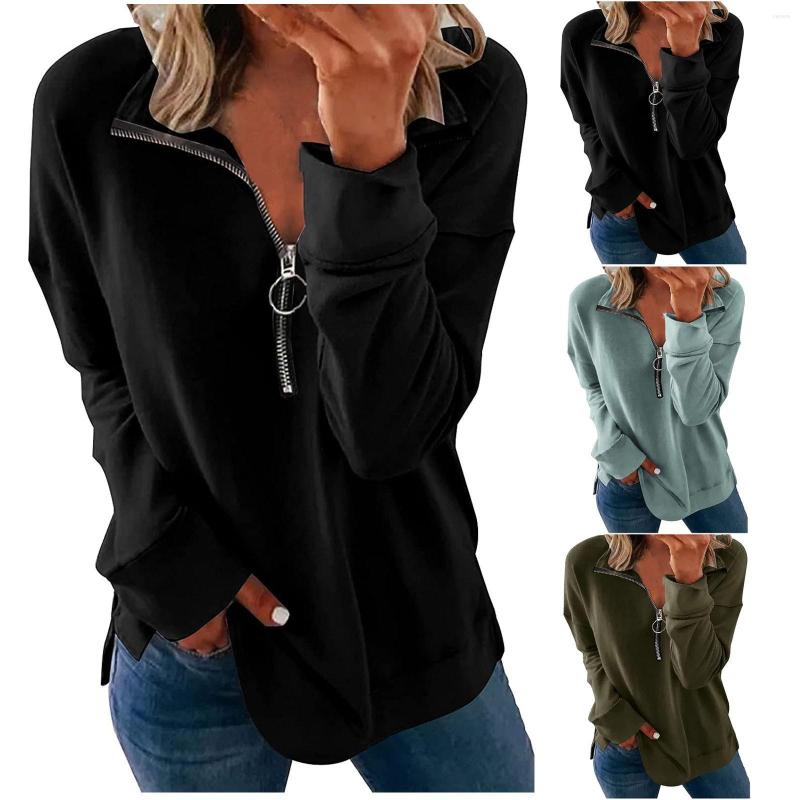 Women's T Shirts Autumn Women Zipper V-Neck Folds T-Shirt Tops Ladies Fashion Vintage Casual Loose Pullover Long Sleeve Solid Color
Women's T Shirts Autumn Women Zipper V-Neck Folds T-Shirt Tops Ladies Fashion Vintage Casual Loose Pullover Long Sleeve Solid Color