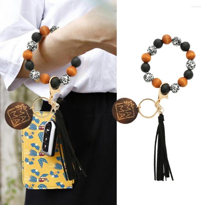 Keychains MAMA Bracelet Keychain Mother's Day Tassel Wood Bead Pendant Accessory 2023 Fashion Mother Gift
Keychains MAMA Bracelet Keychain Mother's Day Tassel Wood Bead Pendant Accessory 2023 Fashion Mother Gift