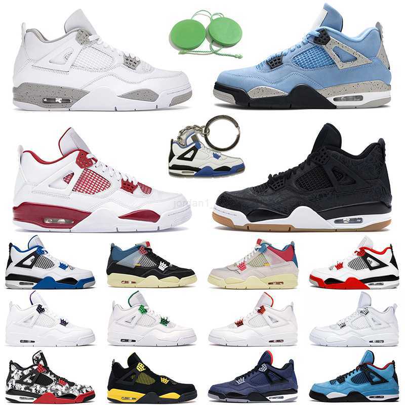 Jumpman 4 Black Gum Basketball Shoes men women 4s University Blue White Oreo outdoor mens trainer, F1ba
Jumpman 4 Black Gum Basketball Shoes men women 4s University Blue White Oreo outdoor mens trainer, F1ba