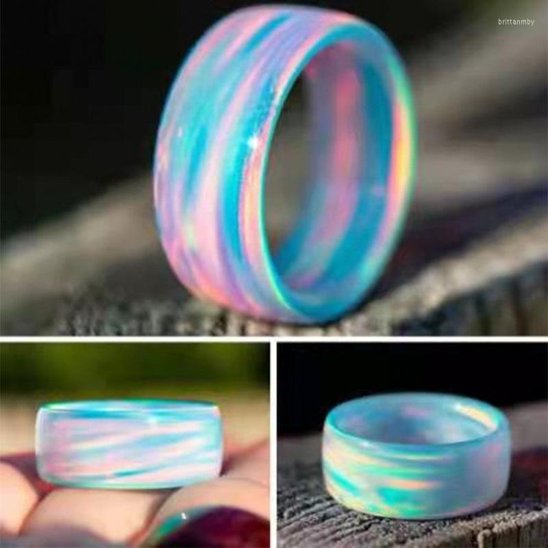 Cluster Rings Fashion Acrylic Resin For Women Simplicity Color Aurora Rainbow Index Finger Female Retro Delicate Trendy JewelryCluster
Cluster Rings Fashion Acrylic Resin For Women Simplicity Color Aurora Rainbow Index Finger Female Retro Delicate Trendy JewelryCluster