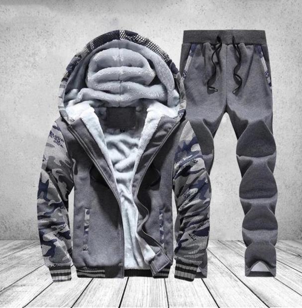 Men039s Tracksuits Men Set Winter Thick Fleece HoodiesPants Suit Zipper Hooded Sweatpants Male Casual Thicken Windproof Warm S6116614, Beige
Men039s Tracksuits Men Set Winter Thick Fleece HoodiesPants Suit Zipper Hooded Sweatpants Male Casual Thicken Windproof Warm S6116614, Beige