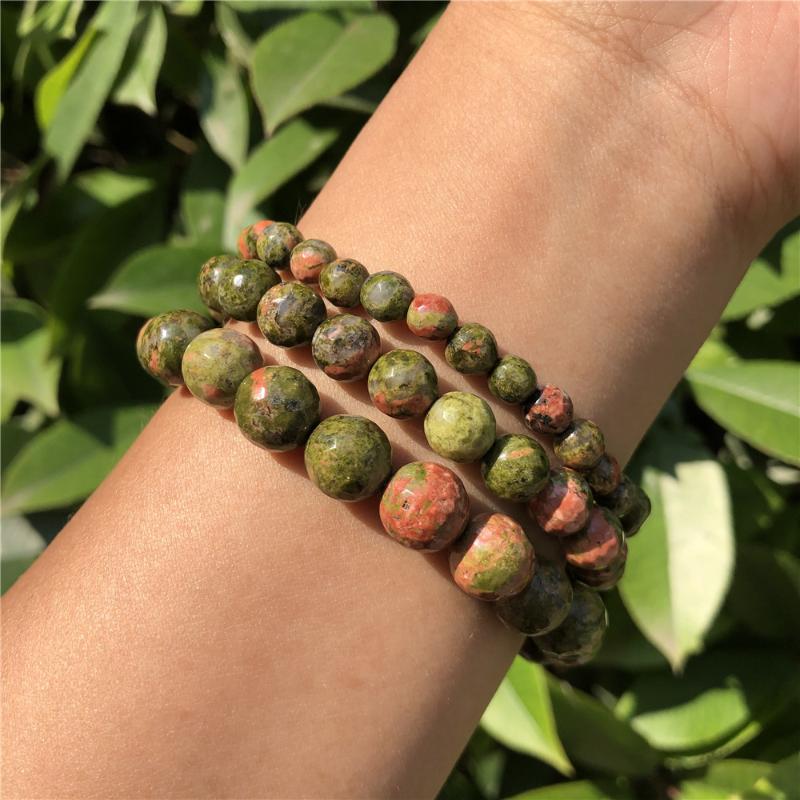 Strand Beaded Strands Natural 128 Faceted Unakite Bracelet Round Beads Crystal Quartz Healing Stone Women Men Jewelry Gift
Strand Beaded Strands Natural 128 Faceted Unakite Bracelet Round Beads Crystal Quartz Healing Stone Women Men Jewelry Gift