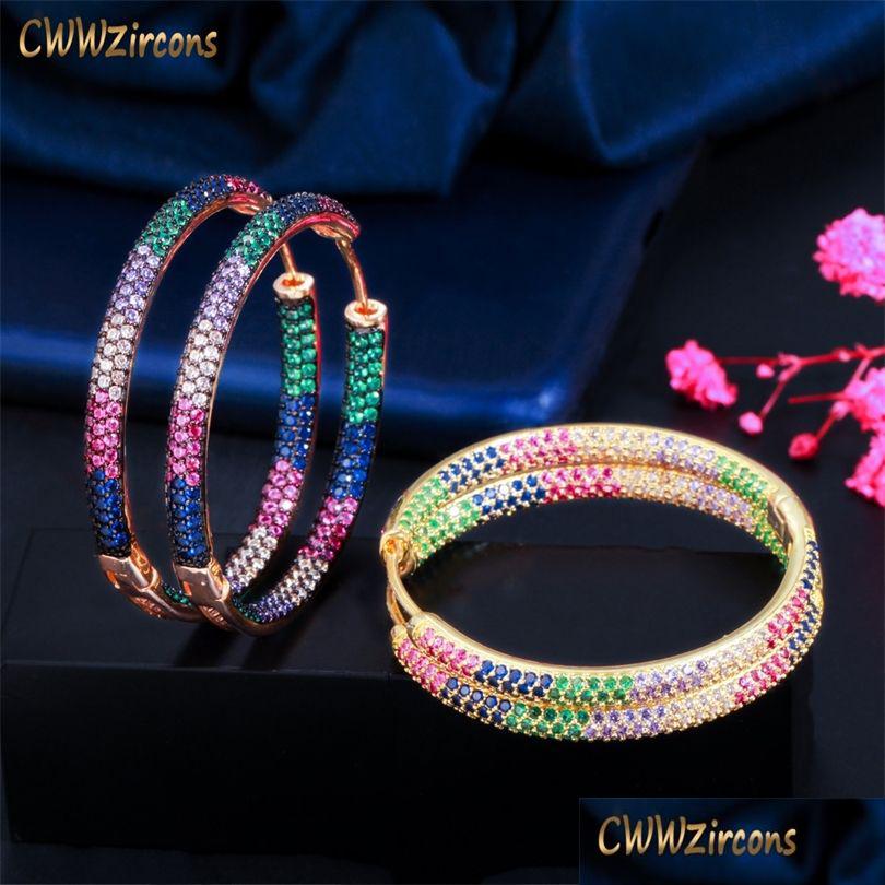 Hoop Huggie Cwwzircons Trendy Two Tones Rainbow Cubic Zirconia Circle Round Earrings For Women Jewelry Hip Hop Pendientes Mujer Cz Dhkha
Hoop Huggie Cwwzircons Trendy Two Tones Rainbow Cubic Zirconia Circle Round Earrings For Women Jewelry Hip Hop Pendientes Mujer Cz Dhkha