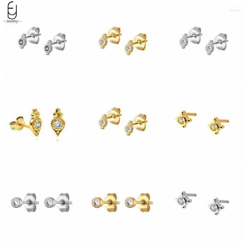 Stud Earrings 925 Sterling Silver Needle Zircon Stone For Women Brincos Bridal Wedding Minimalist Jewelry Accessories Gift
Stud Earrings 925 Sterling Silver Needle Zircon Stone For Women Brincos Bridal Wedding Minimalist Jewelry Accessories Gift