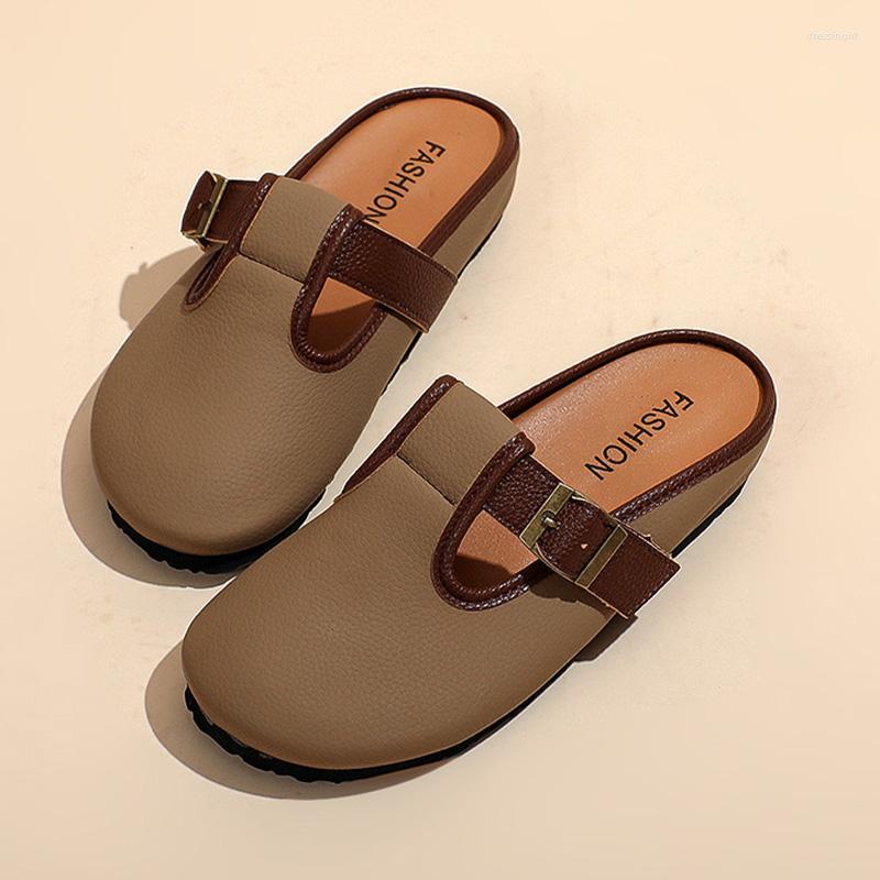 Slippers Fashion Women Flats Mules Shoes Summer 2023 Trend Casual Dress Slingback Sandals Designer Slides Flip-flops, Beige
Slippers Fashion Women Flats Mules Shoes Summer 2023 Trend Casual Dress Slingback Sandals Designer Slides Flip-flops, Beige