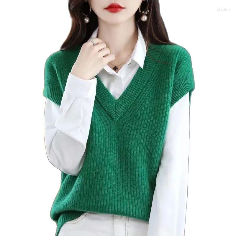 Women's Vests 2023 Autumn Winter Sweater Vest Women Jacket V Neck Sleeveles Knitting Female Pullovers Waistcoat Loose Femme Tops, Purple
Women's Vests 2023 Autumn Winter Sweater Vest Women Jacket V Neck Sleeveles Knitting Female Pullovers Waistcoat Loose Femme Tops, Purple
