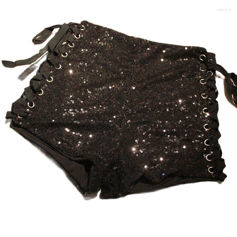 Women's Shorts High Waist Sexy Sequined Bandage For Women DJ Pole Dance Super Female, Black
Women's Shorts High Waist Sexy Sequined Bandage For Women DJ Pole Dance Super Female, Black
