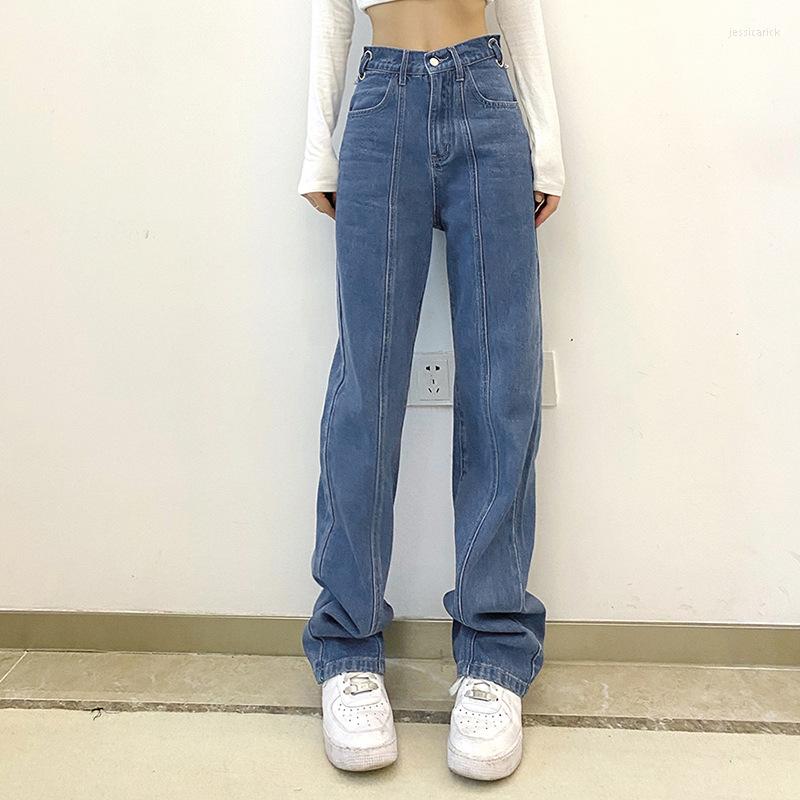 Women' Jeans Women' Denim Straight Pants Spring Autumn Fashion Solid Color High Waist Loose Korean Vintage Chic Female Trousers, Picture shown
Women' Jeans Women' Denim Straight Pants Spring Autumn Fashion Solid Color High Waist Loose Korean Vintage Chic Female Trousers, Picture shown